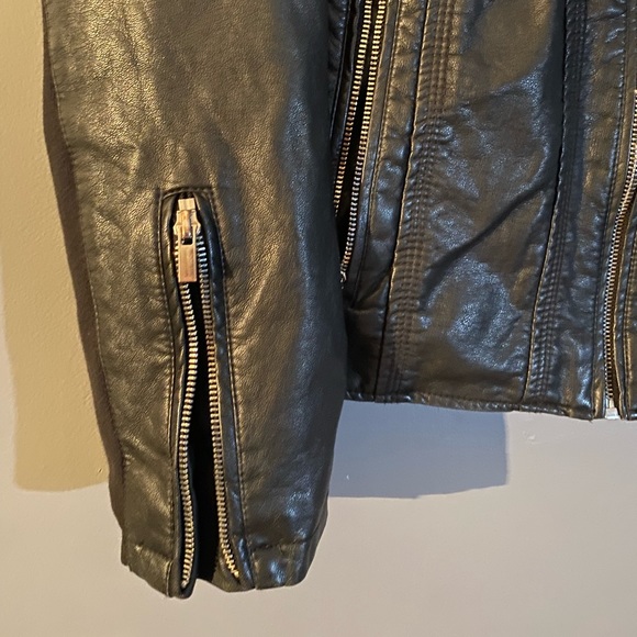Faux Leather Jacket - Picture 3 of 7